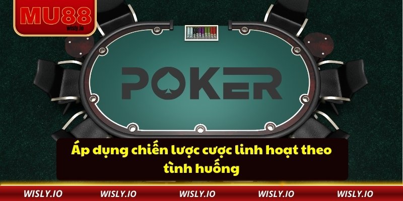 Luật Chơi Poker Và Cách Áp Dụng Chiến Thuật Hiệu Quả Áp dụng chiến lược cược linh hoạt theo tình huống