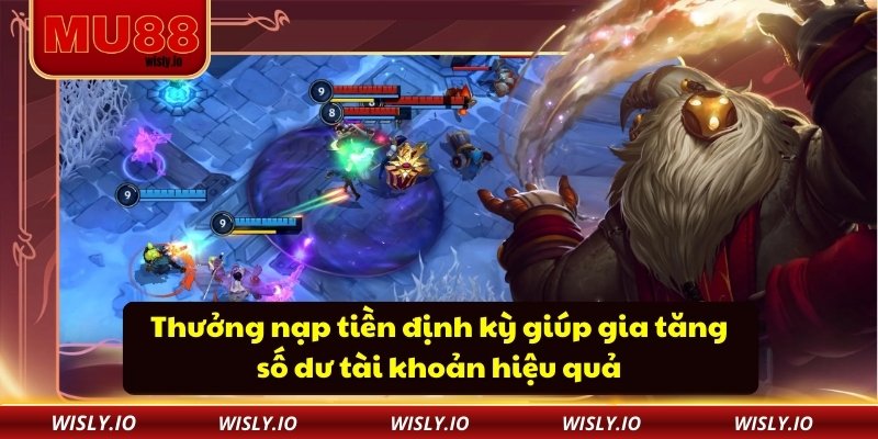 Cá Cược Thể Thao Điện Tử Tại MU88 – Nơi Khởi Đầu Chiến Thắng Thưởng nạp tiền định kỳ giúp gia tăng số dư tài khoản hiệu quả